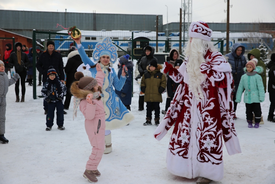 В культурно-историческом комплексе «Станция Покровск» состоялось предновогоднее мероприятие для детей