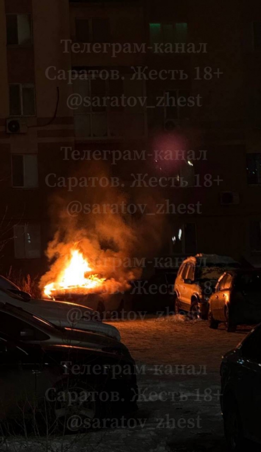 На Трынина ночью тушили «Ладу Приору» и «Киа Спортейдж»