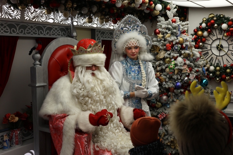 Поезд Деда Мороза прибыл в Балаково