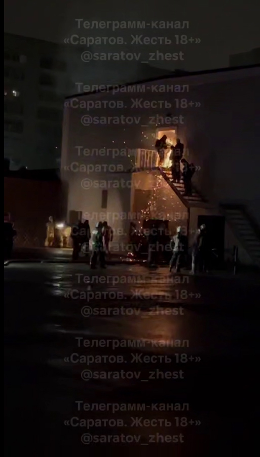 На Вольской мужчина пострадал во время пожара в фитнес-клубе