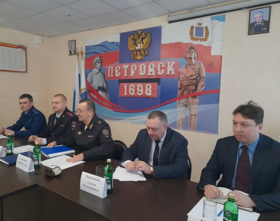 В Петровском районе отдел МВД возглавил майор Дмитрий Елин