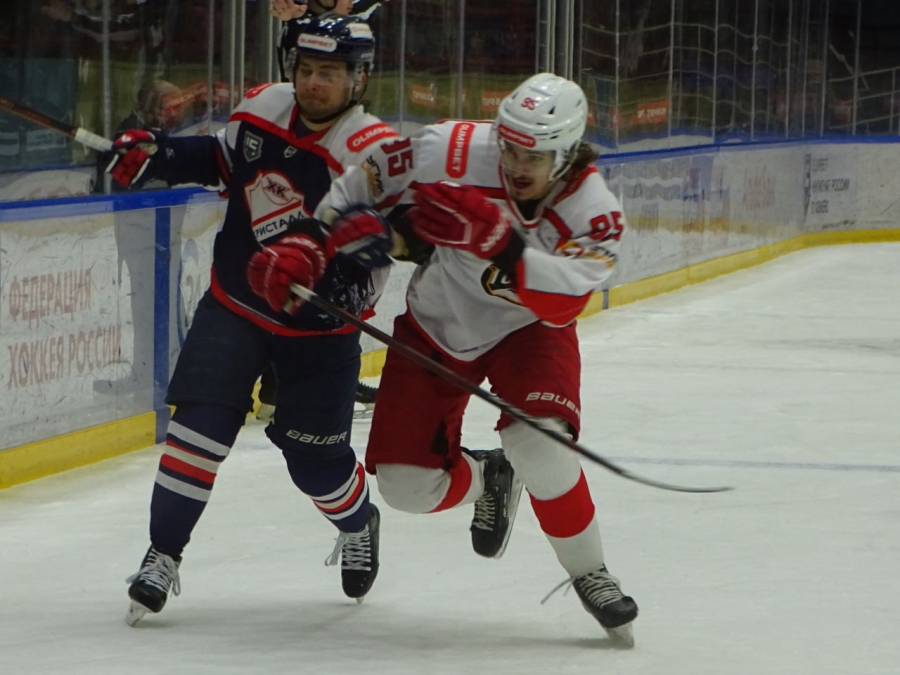 «Кристалл» не удержал победу над «Горняком-УГМК»