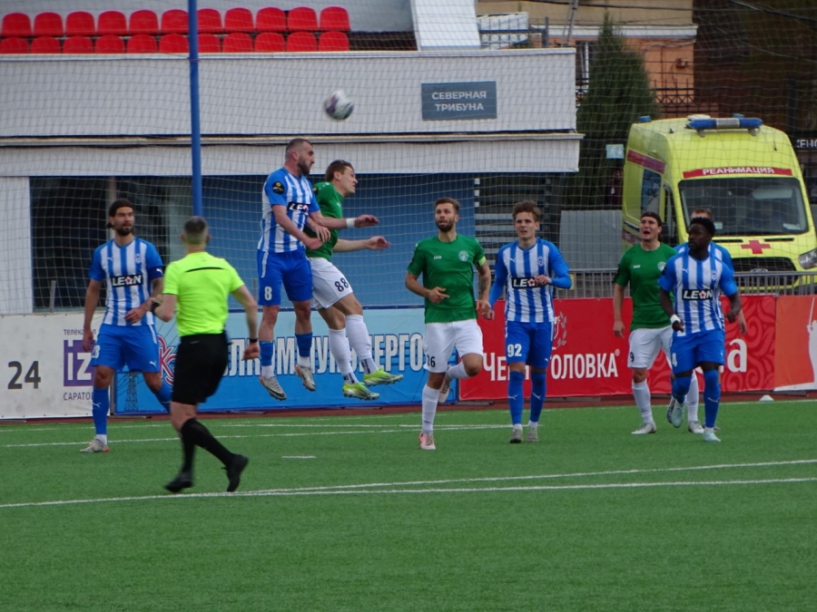 «Сокол» пропустил на последней добавленной минуте и лишился вратаря