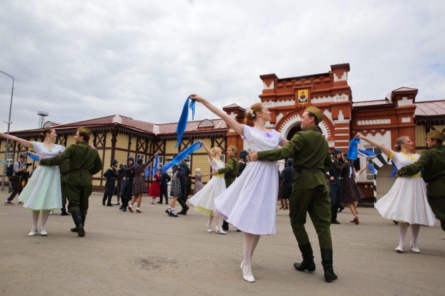 Ретропоезд «Воинский эшелон» осмотрели более 23 тыс. жителей Саратовской области
