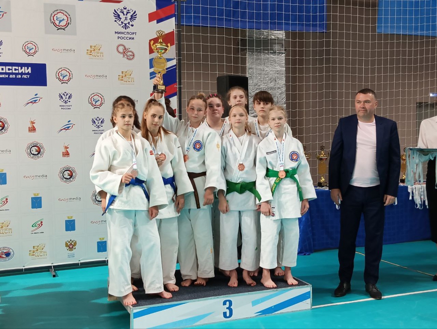 Саратовские спортсмены – бронзовые призеры Первенства России по дзюдо в командном зачете
