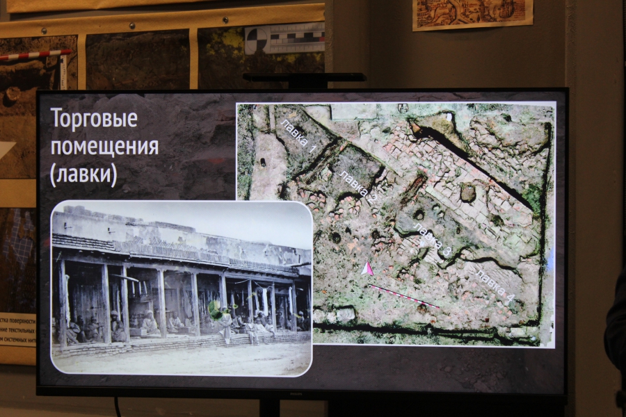 Археологи рассказали о найденном в Увеке древнем базаре времен 14 века