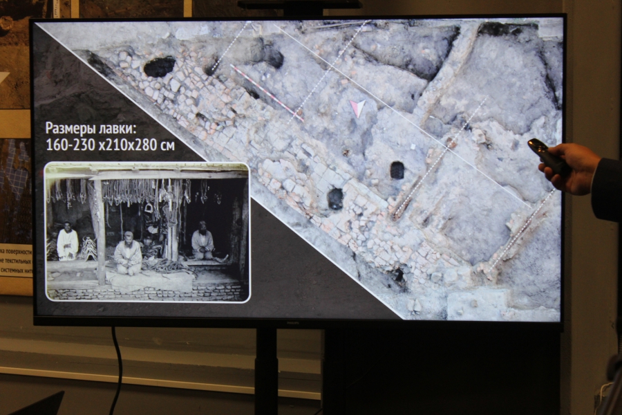 Археологи рассказали о найденном в Увеке древнем базаре времен 14 века