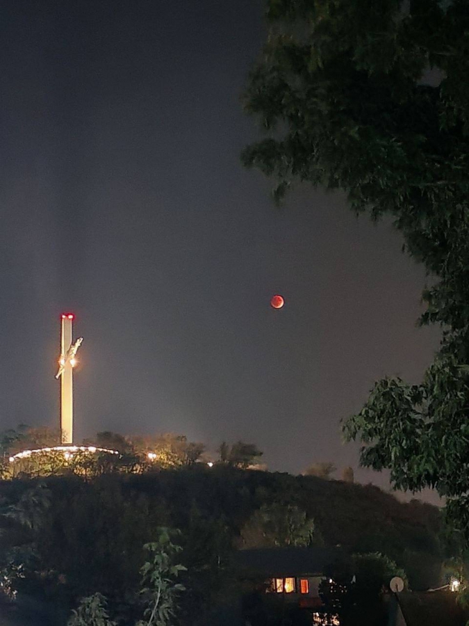 Жители Саратовской области любовались «кровавой Луной»