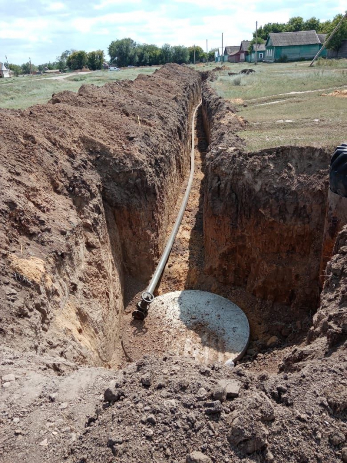 В Новоузенском районе в пяти селах обновили водопроводные коммуникации