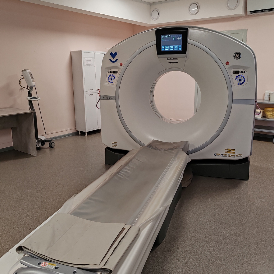 В Ершовской районной больнице установлен 64-срезный компьютерный томограф