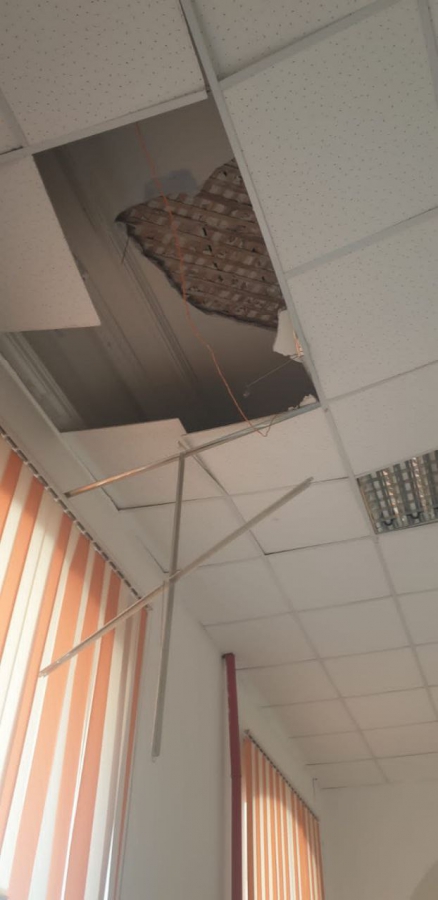 В Саратове завели уголовное дело из-за обрушения потолка в школе №67