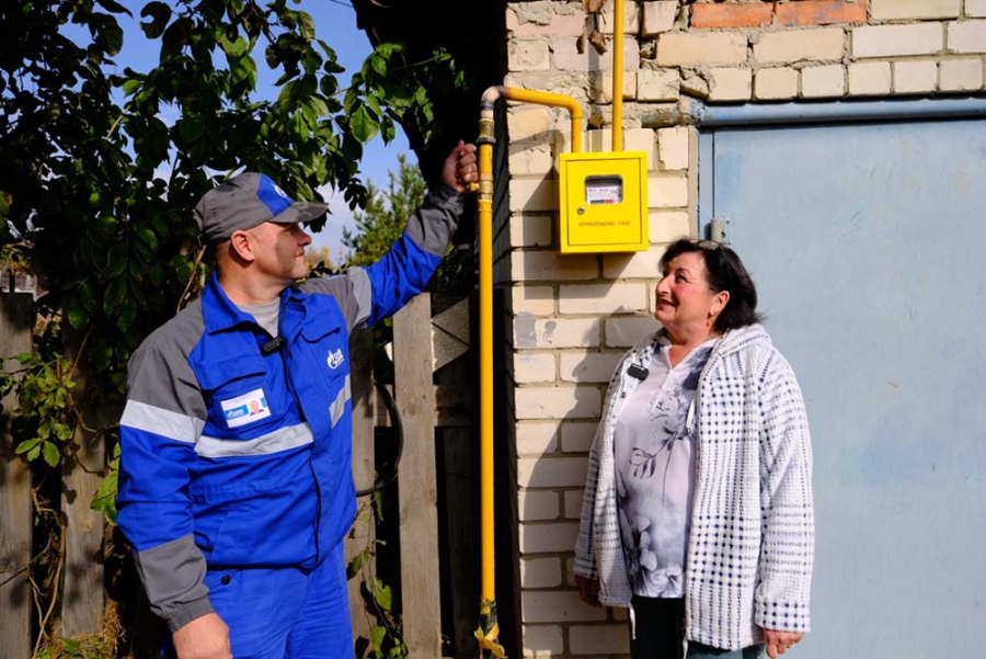 В рамках Петербургского международного газового форума к газовым сетям подключили деревню Шевыревка Саратовской области
