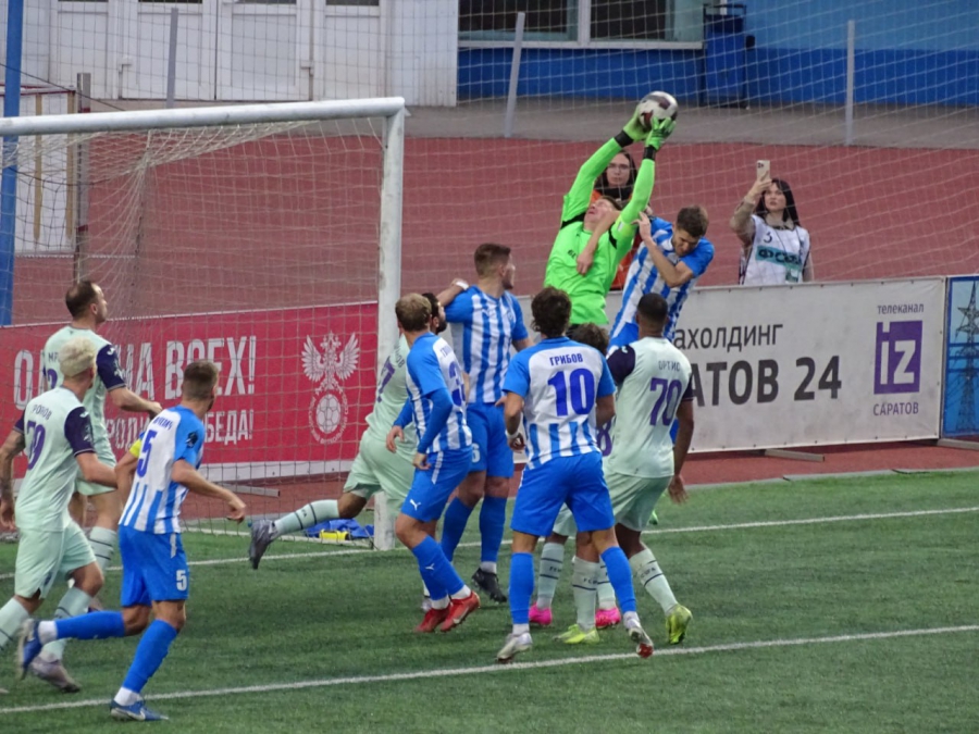 «Сокол» смог уйти от поражения на последних секундах матча с «Уфой»