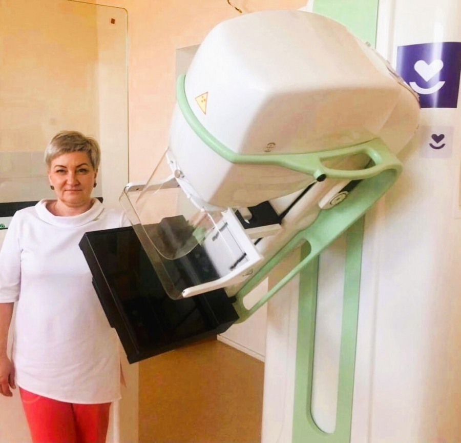 В Ртищевской районной больнице появился новый цифровой маммограф