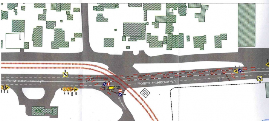 На Огородной на полторы недели закроют перекресток