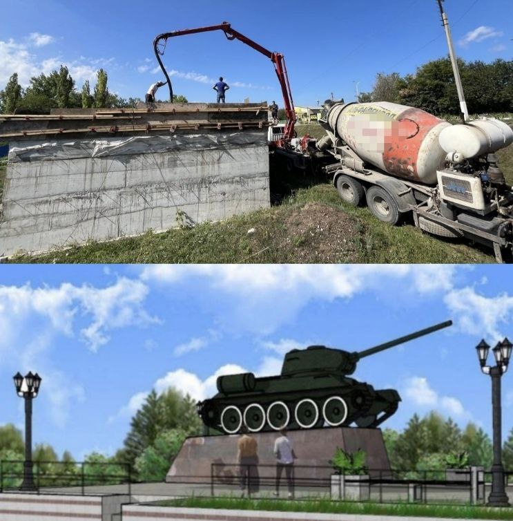 В Татищеве по федеральной программе благоустроили центральную площадь и сквер