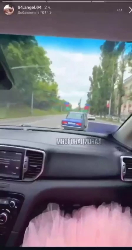 В Саратове автохам ждет суда за опасное вождение и заезд с флагами Азербайджана