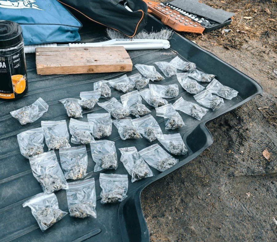 Под Красноармейском задержали волгоградца с крупной партией наркотиков