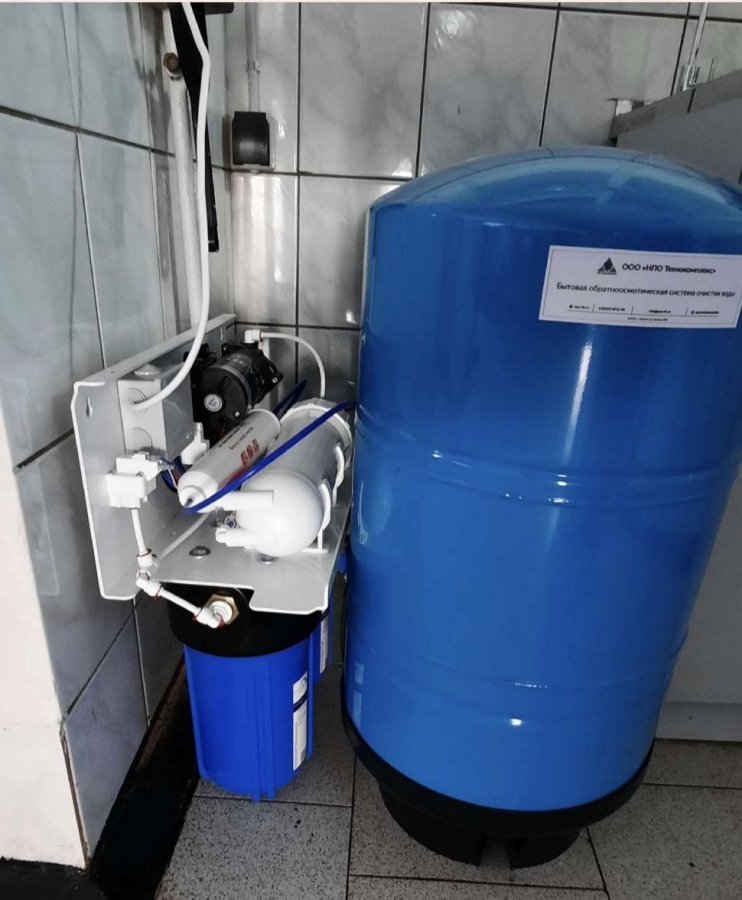 В сельских школах Пугачевского района появились водоочистные сооружения