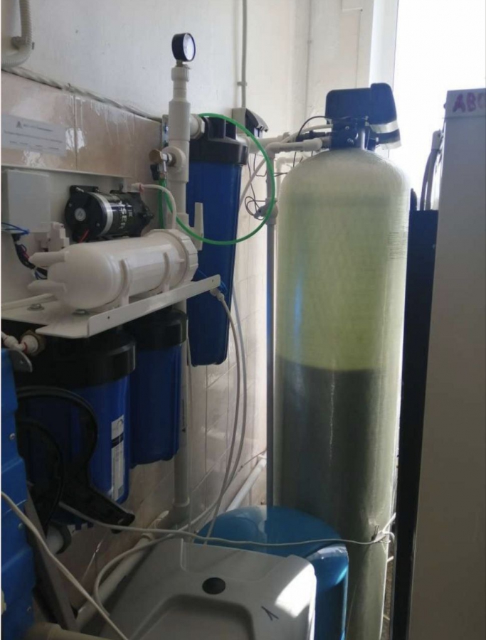 В сельских школах Пугачевского района появились водоочистные сооружения