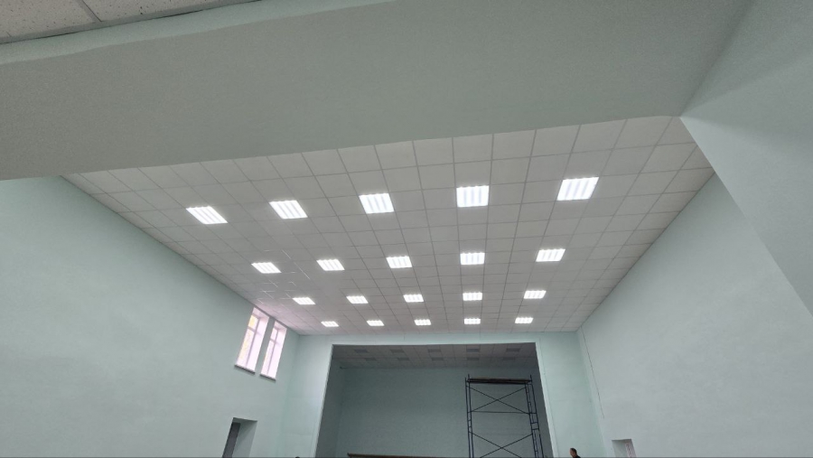 В селе Дергачевского района по региональной программе ремонтируют Дом культуры