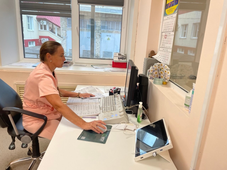 В Балаковской поликлинике новый томограф позволяет выявлять сложные патологии