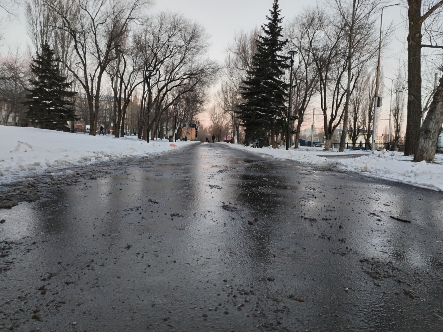 На Большой Горной ограничили проезд: пробки достигли 8 баллов