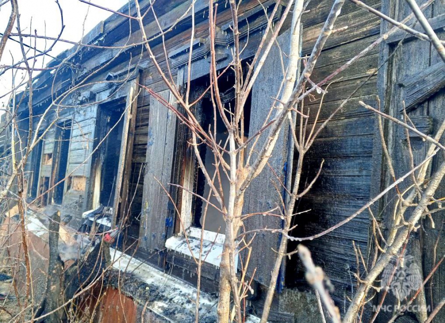 На пожаре в частном доме под Аткарском погиб пенсионер