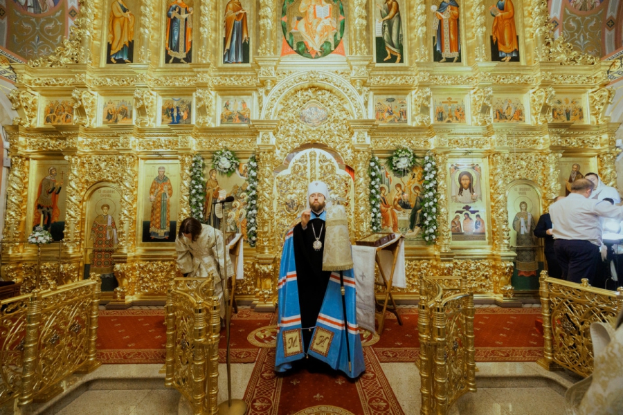 Жители Саратовской области празднуют Рождество Христово