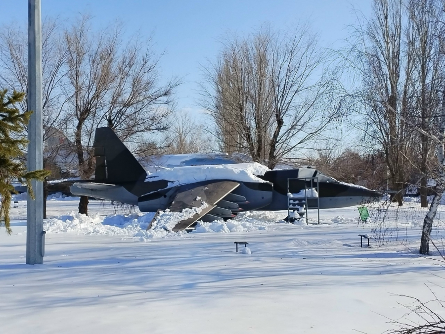 В Парке Победы хулиганы отломили крыло самолета-штурмовика