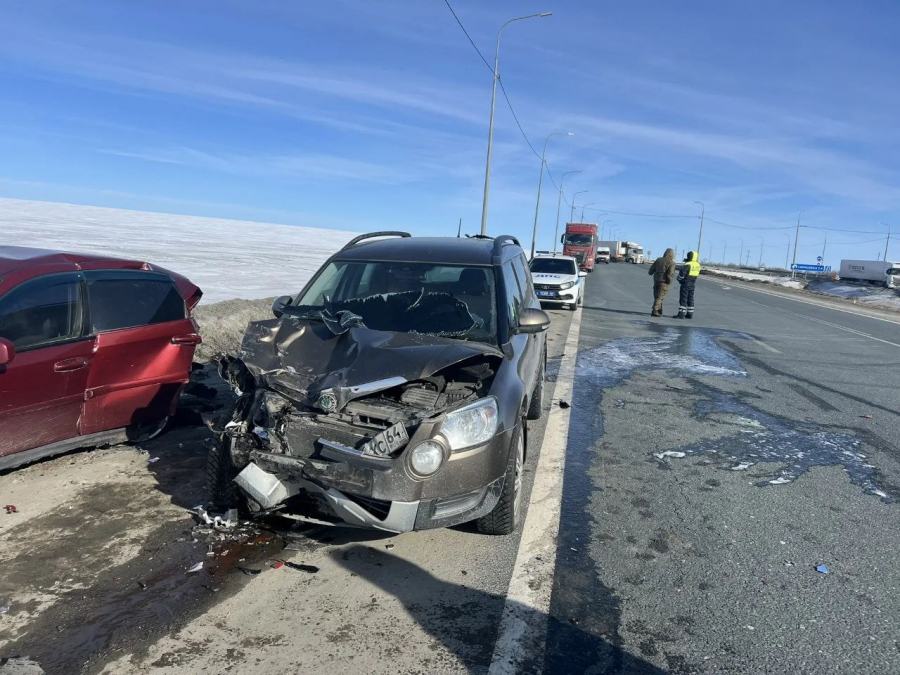 Возле Клещевки в ДТП с «Шевроле» и «Шкодой» пострадал пенсионер