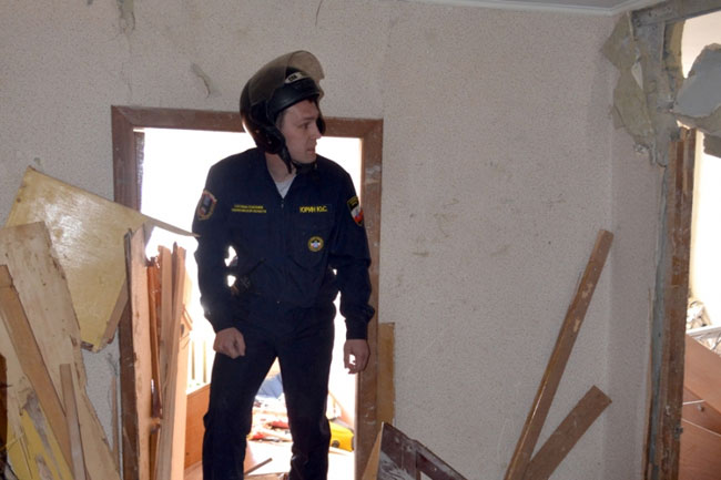 Взрыв в центре Саратова. Хозяин квартиры хотел погреть еду на плите