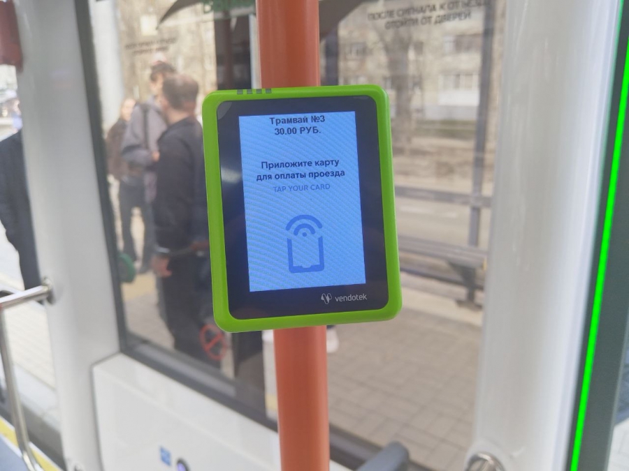 Саратовцам показали новые трехсекционные трамваи «Витязь-М» на маршруте №3