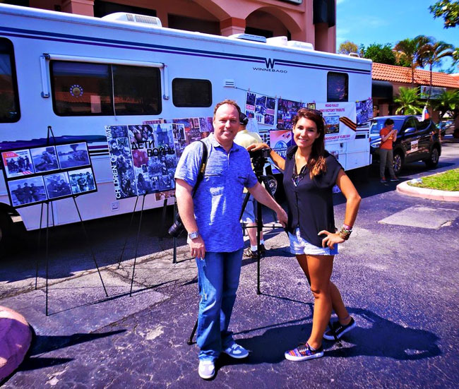 Экс-чиновник из Саратова проехал по дорогам США в честь 70-летия Победы в ВОВ