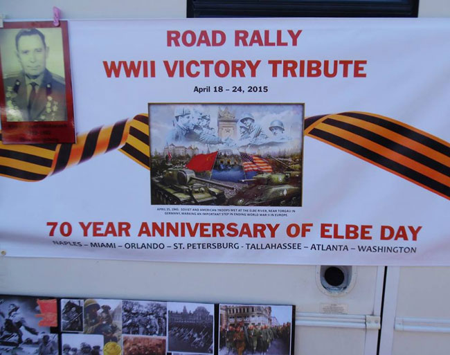 Экс-чиновник из Саратова проехал по дорогам США в честь 70-летия Победы в ВОВ