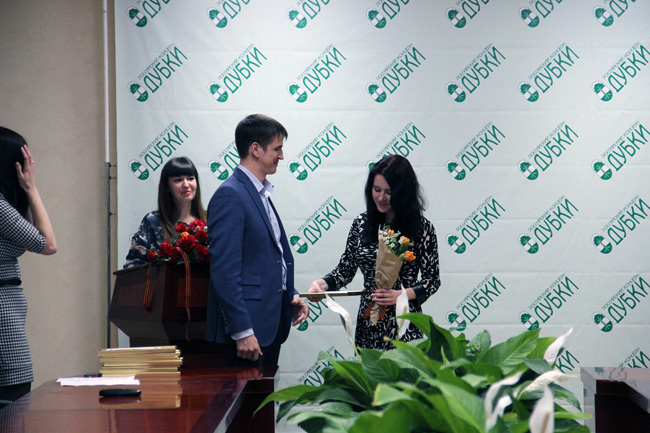 В Дубках наградили победителей конкурса эссэ к 70-летию Победы