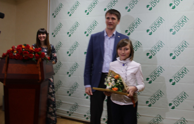 В Дубках наградили победителей конкурса эссэ к 70-летию Победы