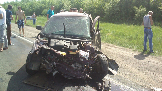 Водитель грузовика сгорел в результате массового ДТП под Красноармейском