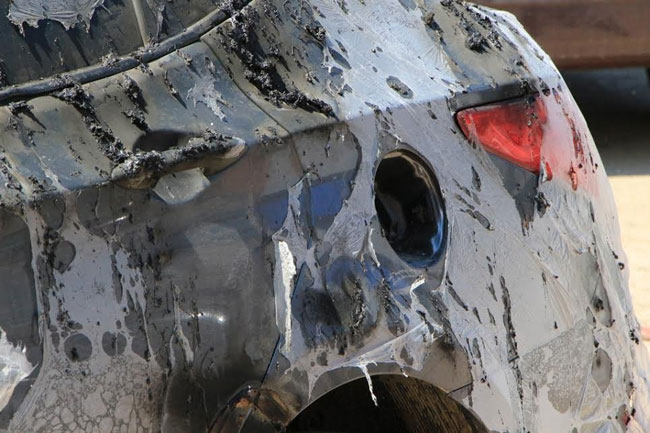 Пожар на СТО в центре Саратова повредил автомобили