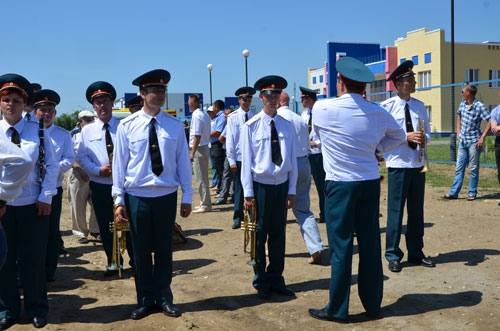 В Юбилейном открыли памятник Герою России Николаю Исаеву