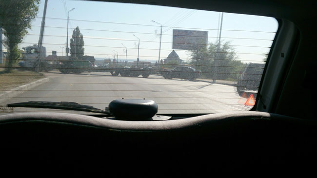 Из-за ДТП с фурой перекрыт выезд из Саратова