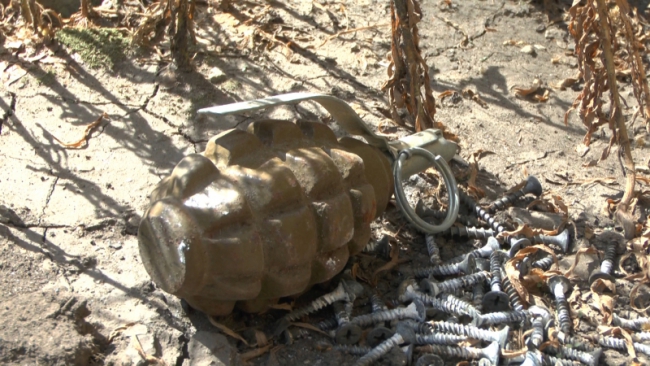 В доме на Соколовой нашли гранату