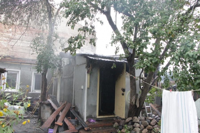 Сообщается о погибшем на пожаре в центре Саратова