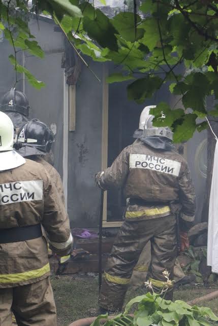 Сообщается о погибшем на пожаре в центре Саратова