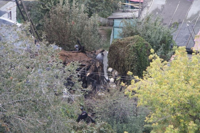 Сообщается о погибшем на пожаре в центре Саратова