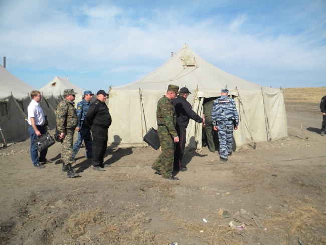Саратовские силовики обезвредили «террористов» в городе Дольск
