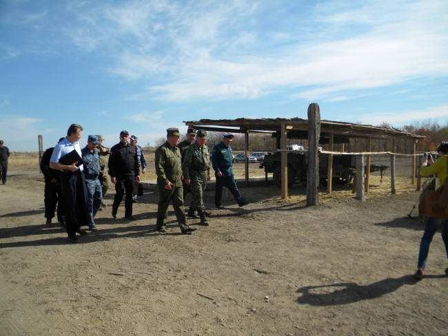 Саратовские силовики обезвредили «террористов» в городе Дольск