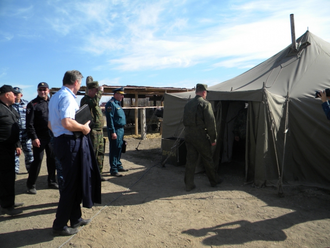 Саратовские силовики обезвредили «террористов» в городе Дольск