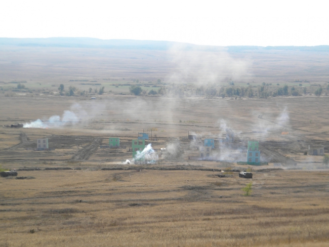 Саратовские силовики обезвредили «террористов» в городе Дольск