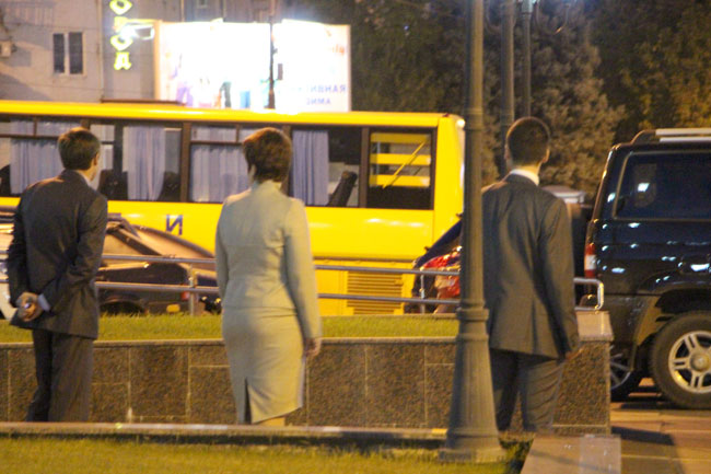 В «Словакию» к «месту прощания» прибыли Радаев и Капкаев